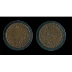 1908-S Indian Cent Fine; Scarce date Nice detail! 