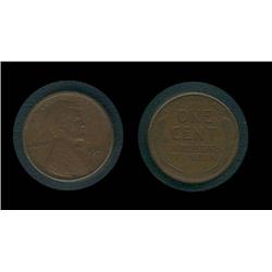 1911-S Lincoln Cent XF; Tough date, great grade!