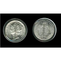 1944 Mercury Dime Gem BU; Gorgeous!!!