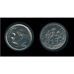 1953 Proof Roosevelt Dime; Tough proof coin!