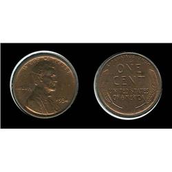 1934 Lincoln Cent Choice BU; Nice bright early date!