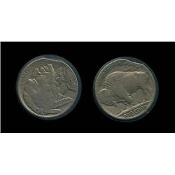 1935 Buffalo Nickel Clipped planchet; Nice condition, tougher type for clip