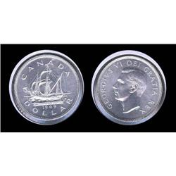 Canada 1949 Newfoundland dollar Near Gem BU; Gorgeous commem!