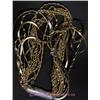 Image 1 : COLLECTION OF 12 GOLD PLATED CHAINS INCLUDING ROPE, SERPENTINE, TWISTED HERRINGBONE, AND MORE. TEN C