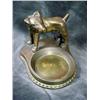 Image 1 : BRONZE TERRIER ASHTRAY BASE 6 INCHES HIGH