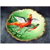 Image 1 : LIMOGES FRANCE DECORATIVE PLAE WITH HANDPAINTED GAME BIRDS. ARTIST SIGNED 10" WITH DECORATIVE GOLD B