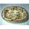 Image 1 : TONQUIN ROYAL STAFFORDSHIRE ENGLAND DINNERWARE BOWL. MAKERS MARK ON BOTTOM C. CLIFF 2" X 9"