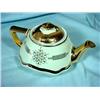 Image 1 : HALL TEA POT WITH GOLD DECORATION AND GOLD SPOUT 017R GI