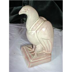 1946 BIRD OF PREY FIGURINE WITH MAKERS MARK ON BOTTOM 1946 MONTREAL. 9 INCHES.