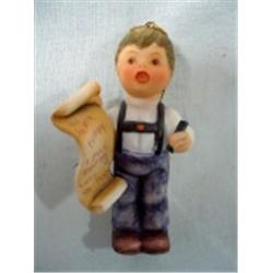 FROM ASHTON-DRAKE STUDIO HUMMEL FROM GOEBEL "LETTER TO SANTA", FROM THE BERTA HUMMEL CHRISTMAS COLLE