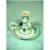 Image 1 : MEISSEN ONION PATTERN CANDLEHOLDER WITH CROSSED SWORD MARK 5".