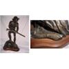 Image 1 : SIGNED ORIGINAL MUSEUM QUALITY RUSTY PHELPS BRONZE MOUNTAIN MAN 1 OF 20 - 16" HIGH ESTIMATED VALUE $