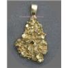 Image 1 : 14 K YELLOW GOLD LADIES NUGGET STYLE PENDANT 13.1