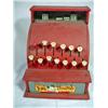 Image 1 : VINTAGE TOM THUMB CASH REGISTER WESTERN STAMPING, JACKSON MICH 8" X 6.5 X 7".