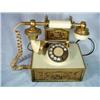 Image 1 : ANTIQUE VICTORIAN BOX TELEPHONE. 10" X 5".