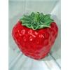 Image 1 : STRAWBERRY COOKIE JAR USA 263 MARKED.