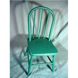 CHILD'S 72 YEAR OLD CHAIR 21" X 9.5" X 9.5"