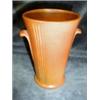 Image 1 : WELLER POTTERY TAPERED VASE, MARKED. 1929. 6"X 4", VELVA PATTERN.