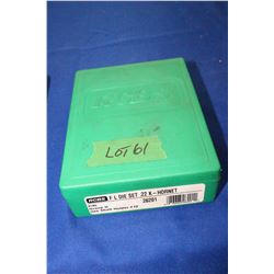 R.C.B.S. 22 K-Hornet Reloading Die Set