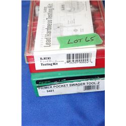 Lee Lead Hardness Testing Kit & a Primer Pocket Swager Tool - 2