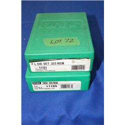 R.C.B.S. .223 Remington Reloading Dies & R.C.B.S. .223 Trim Die