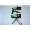 Image 1 : Rivers Edge Lockback Pocket Knife, 2 1/2" Blade w/Sheath & a Bush Knife, 3" Blade w/Sheath