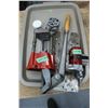 Image 2 : Rubbermaid Tote w/Reloading Equipment; Progressive Press; Lube Pads; Funnels; Scale; Auto Prime Kit;