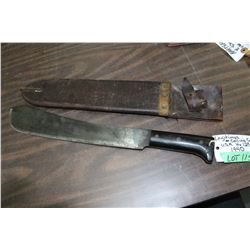 Legitimus Collins & Co., U.S.A. #1250 Machete (1940) with Scabbard