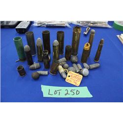 Bag of Collector Brass (Kynoch #10) (UMC Club #10) (DC Co. #12) (Eley London #14 Gas Tight) (DC Co, 