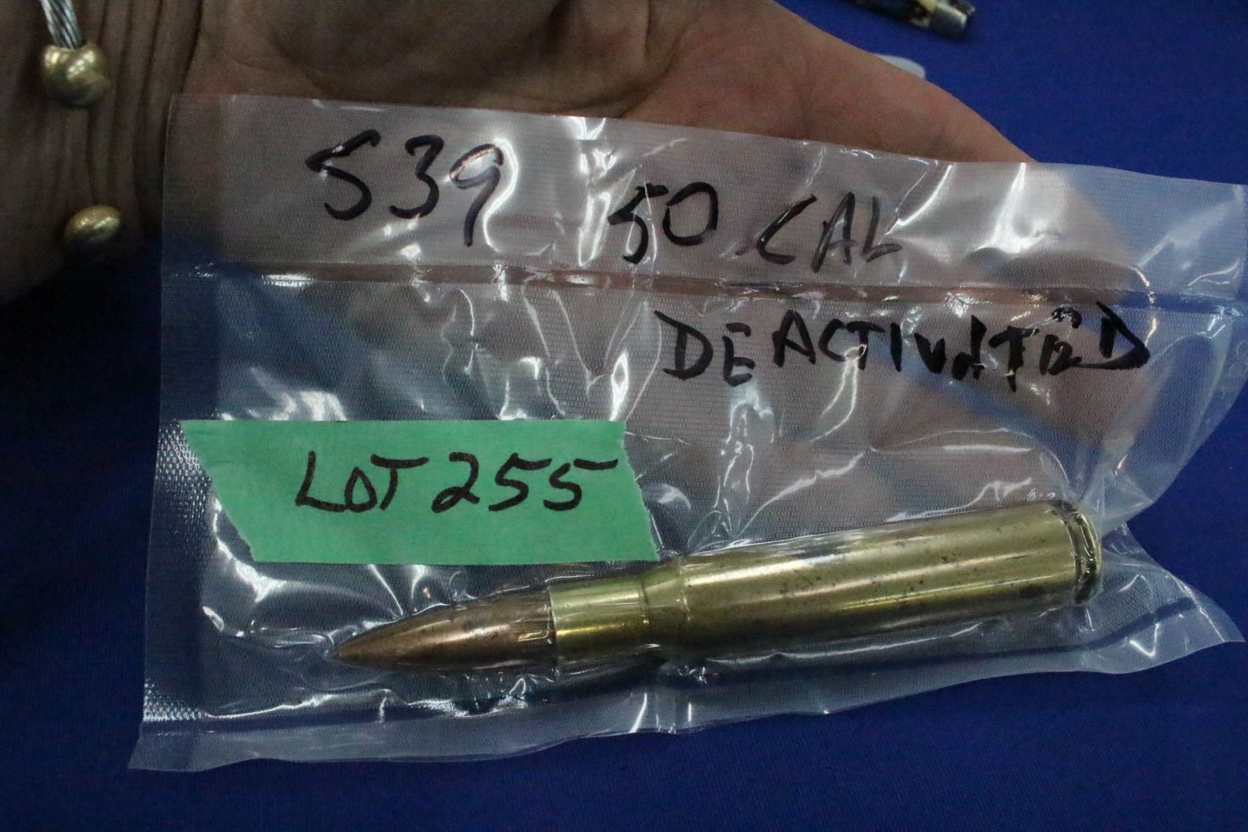 1 - 50 cal. Deactivated Round