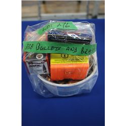 Bag of 338 Bullets & 338 Brass (Approx. 175 Bullets)