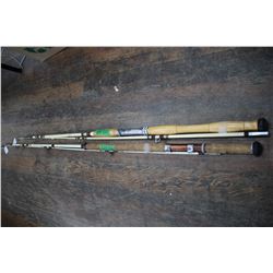 2 Great 1970's Fishing Rods (1 is a Montague - 7 1/2' True Temper - most likely a salmon