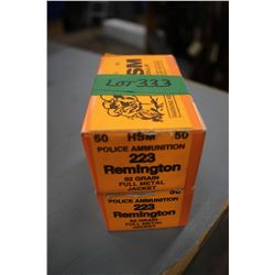 2 Boxes of 223 Rem. Mag, FMJ