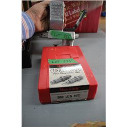 Hornady 300 Win Mag. 2 Die Set, Full Length & a 1930 Grandall Powder Measure