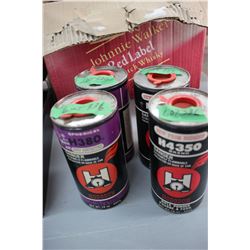 1 1/2 Cans of H380 Powder Plus 2 Near Full Tins of 4350 Rifle Powder