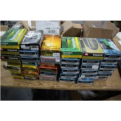 Box Lot of 38 Boxes of Mixed Brass:  30.06; 308; 223; 7mm 08; 270Win; 243Win & 303 British