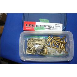 Lee 308, 30 cal. Bullet Mold; 358 Win Brass Plus (100) 308 Brass Reformed to 358 - Load Ready