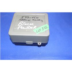 20 Live Rnds of Hand Loaded 577-450 Martini Henry Black Powder - all with load info