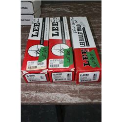 3 Lee Bullet Molds - 375 Win, 38-55 WCF, 458 Win. Mag & 45,70 Govt.