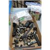 Image 1 : Bag of Peep Sights; Misc. Scope Mounts & a Bag of Precision Rear Sight Inserts