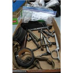 Bag of Breech Bolts; Trigger Guard & Slings