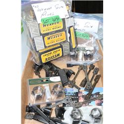 Bag of Misc. Scope Mounts & a Bag of Weaver Split Ring Pivot Mounts