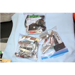 3 Bags of Pocket Knives