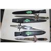 Image 1 : 3 Dagger-type Knives - Made in India