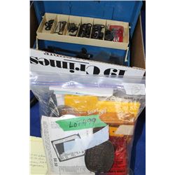 Bag of Misc. & a Plastic Box of Some Gun Parts