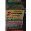 Image 1 : 1 Box of Factory Winchester 454 Casull Live Rnds, 250 gr., Jacketed HP & 1 Box of Factory Hornady 45