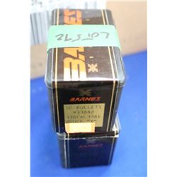 2 Boxes of 50 - 338 cal., 200 gr., "X" of Barnes Bullets