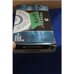 1 Box of Factory 7mm - 08 Rem, 150 gr., Soft Point, Federal