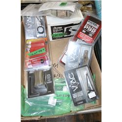 Flat with (3) SKS Scope Mount; Tactics Executive Ring Mount; Tubular Rail Hub; 1" Ring Mount; Bow Sl