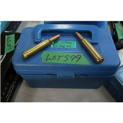 50 Rnds of 7mm Rem Mag in a Blue Caseguard - No Load Information "Buyer Beware"